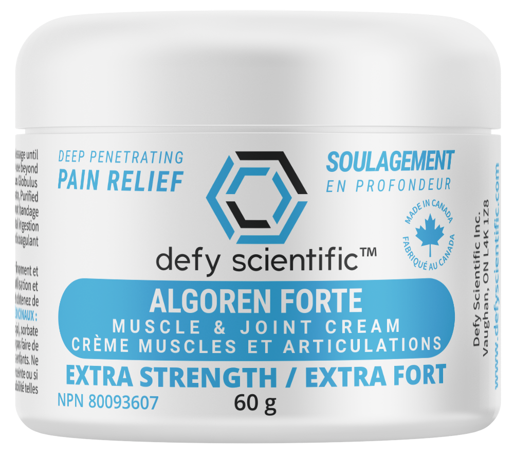 Defy Scientific Algoren Forte Extra Strength Pain Relief Cream (60g)